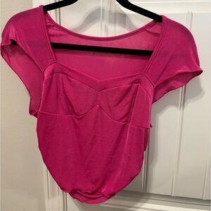 Pink shein top